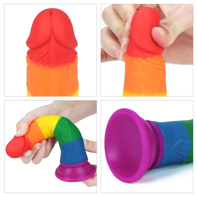 Pride 7 inch dildo