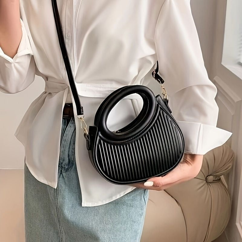 Moonshaped crossbody bag