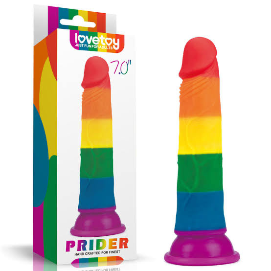 Pride 7 inch dildo