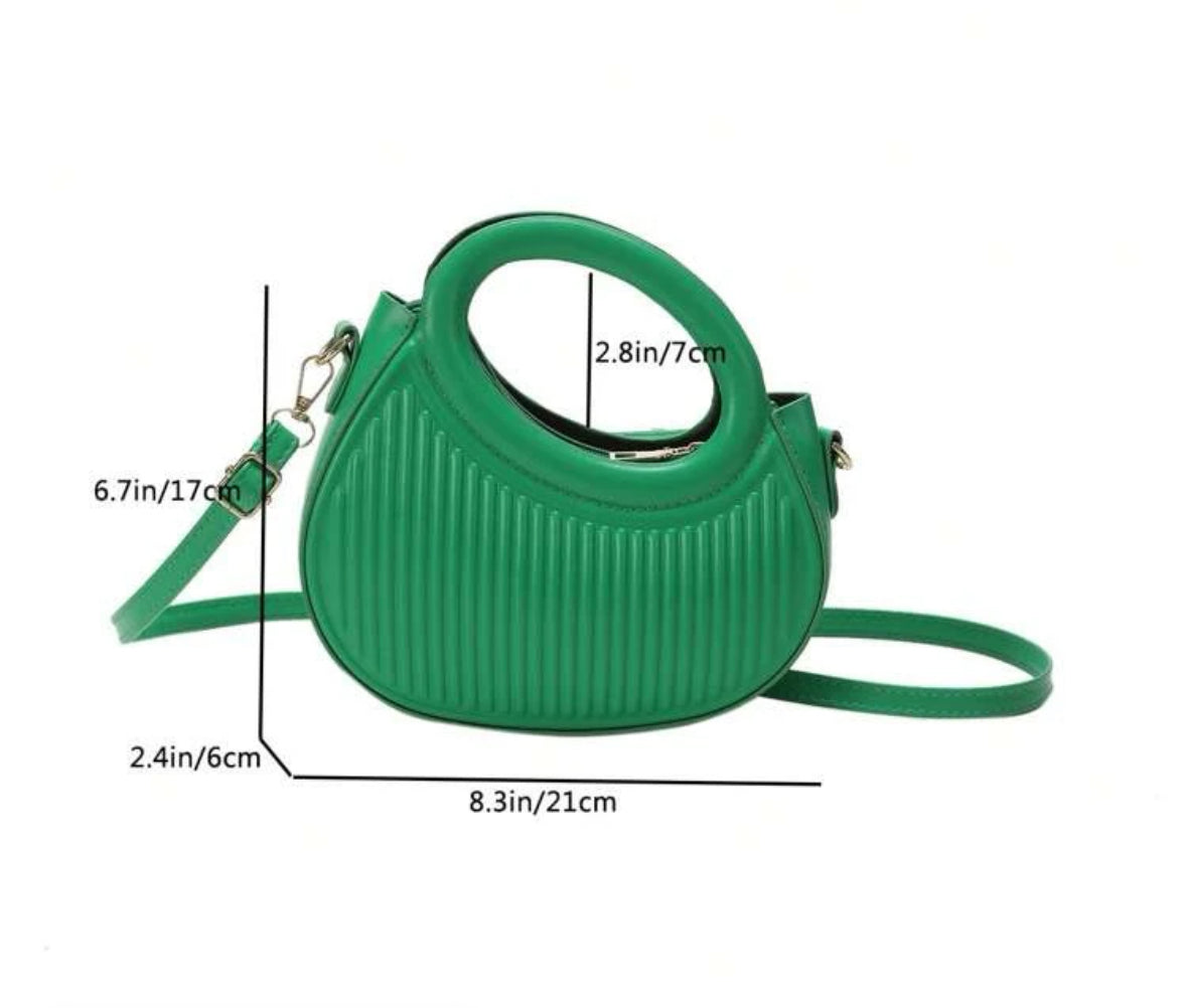 Moonshaped crossbody bag