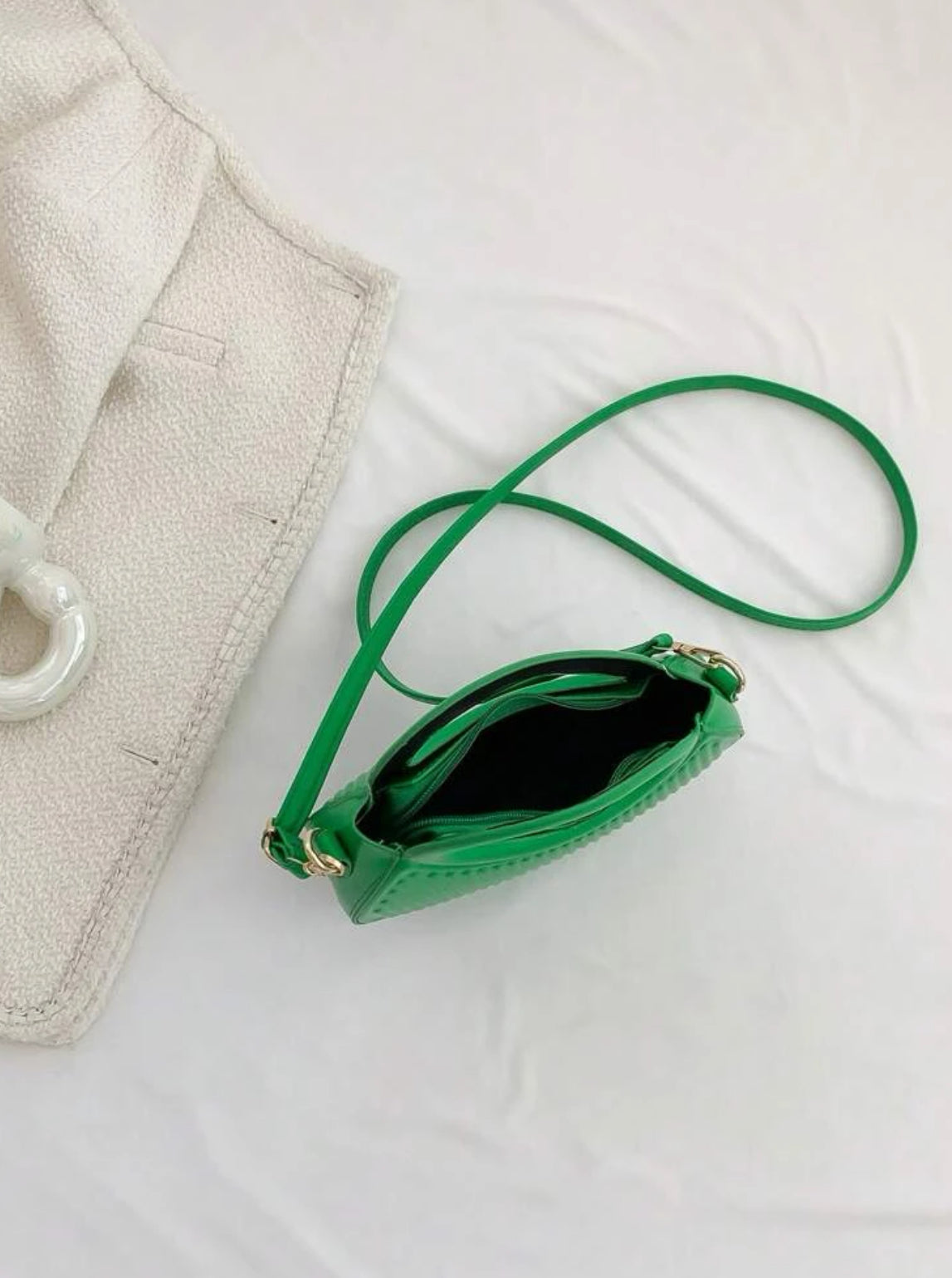 Moonshaped crossbody bag